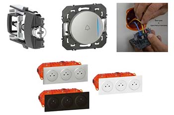 legrand блок из несколько розеток